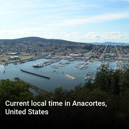 Current local time in Anacortes, United States