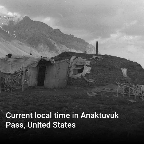 Current local time in Anaktuvuk Pass, United States