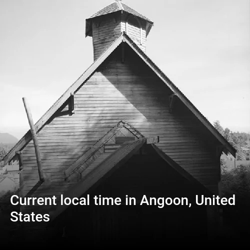Current local time in Angoon, United States