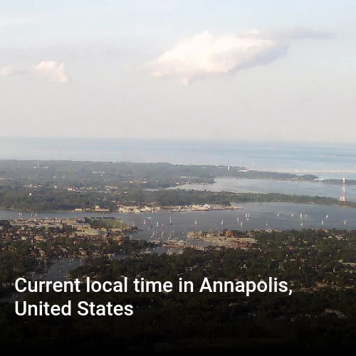 Current local time in Annapolis, United States