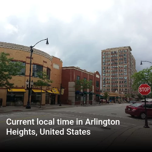 Current local time in Arlington Heights, United States