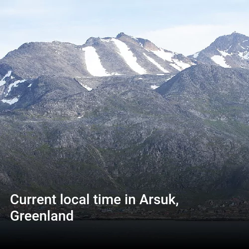 Current local time in Arsuk, Greenland