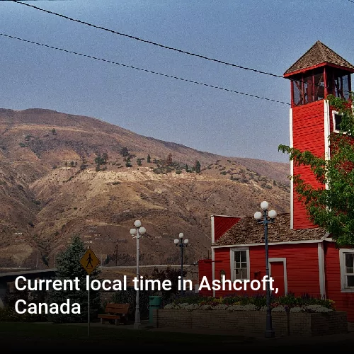 Current local time in Ashcroft, Canada
