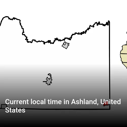 Current local time in Ashland, United States