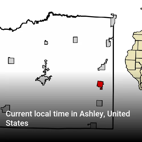 Current local time in Ashley, United States