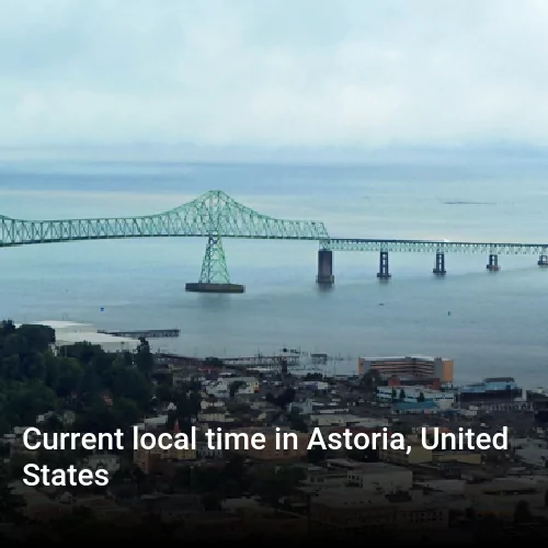 Current local time in Astoria, United States