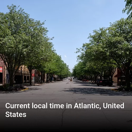 Current local time in Atlantic, United States