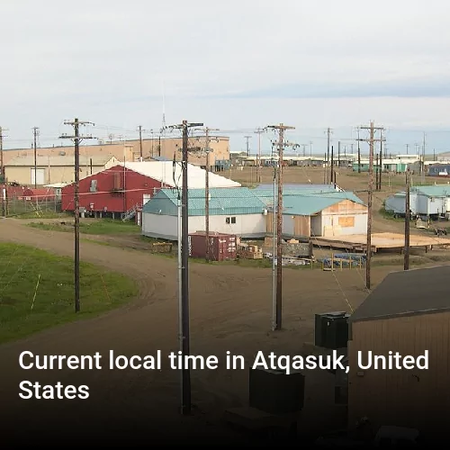 Current local time in Atqasuk, United States