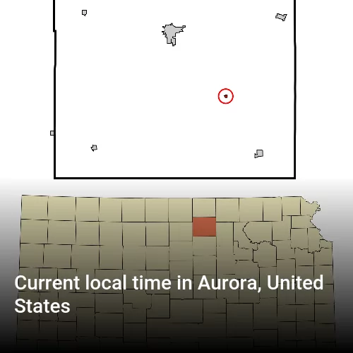 Current local time in Aurora, United States