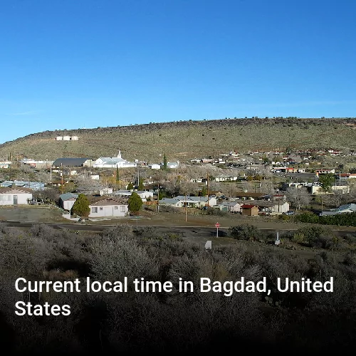 Current local time in Bagdad, United States