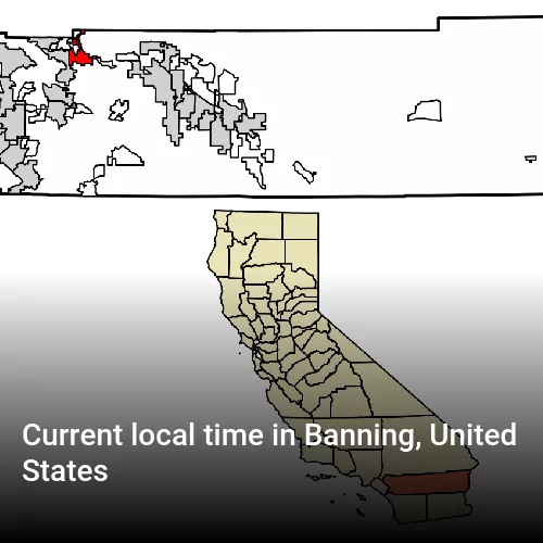 Current local time in Banning, United States