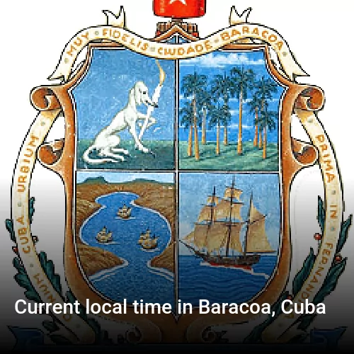 Current local time in Baracoa, Cuba