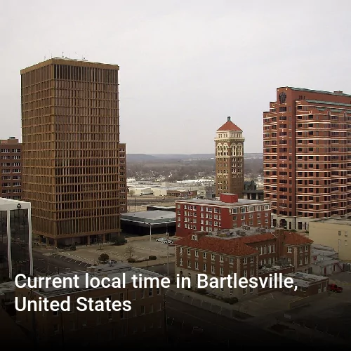 Current local time in Bartlesville, United States
