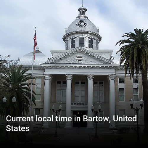 Current local time in Bartow, United States