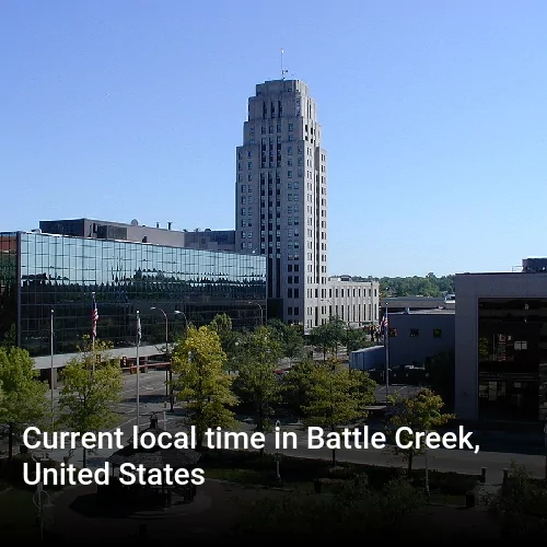 Current local time in Battle Creek, United States