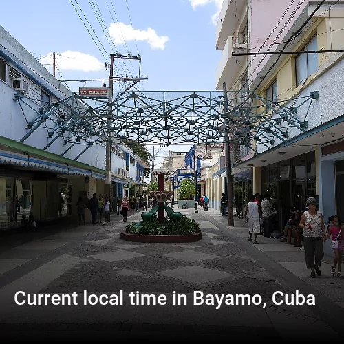 Current local time in Bayamo, Cuba
