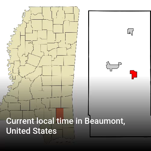 Current local time in Beaumont, United States
