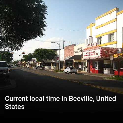 Current local time in Beeville, United States