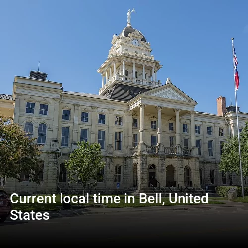 Current local time in Bell, United States