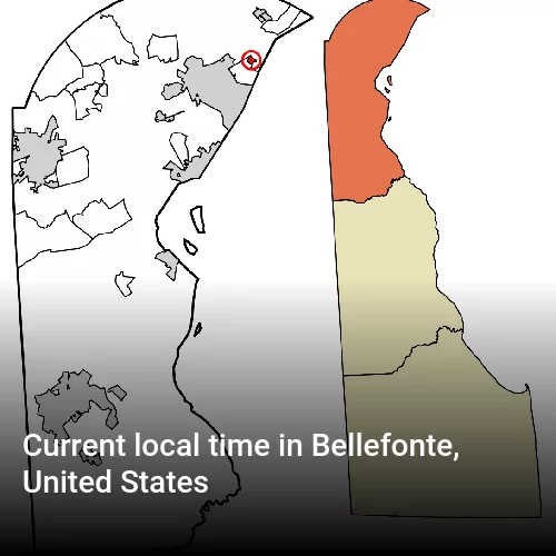 Current local time in Bellefonte, United States