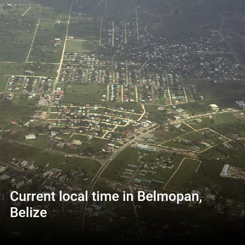 Current local time in Belmopan, Belize