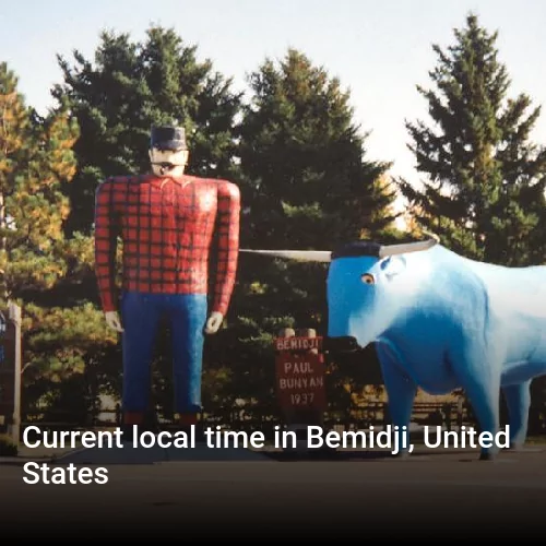 Current local time in Bemidji, United States