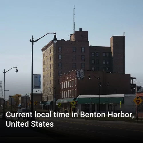 Current local time in Benton Harbor, United States