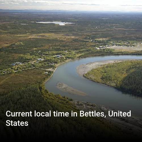 Current local time in Bettles, United States