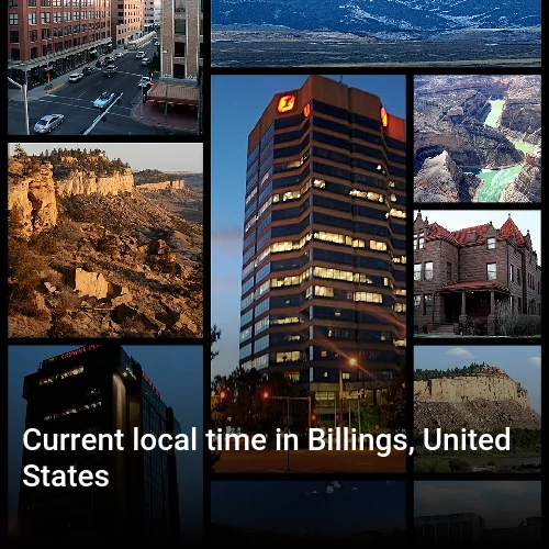 Current local time in Billings, United States