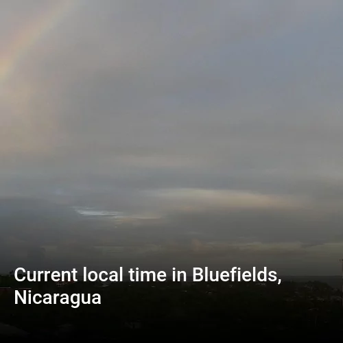 Current local time in Bluefields, Nicaragua