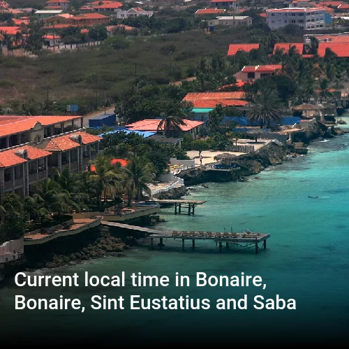 Current local time in Bonaire, Bonaire, Sint Eustatius and Saba