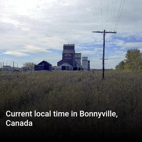 Current local time in Bonnyville, Canada