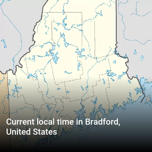 Current local time in Bradford, United States
