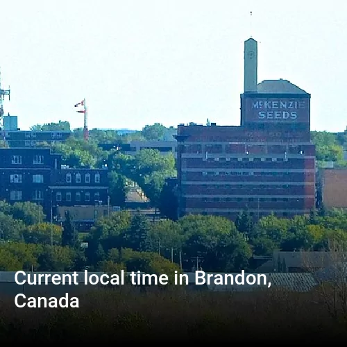 Current local time in Brandon, Canada