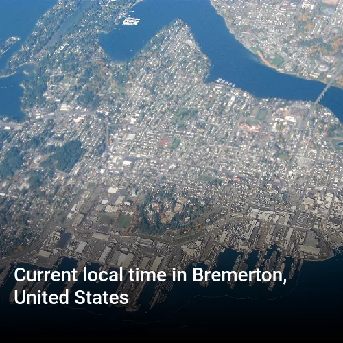 Current local time in Bremerton, United States