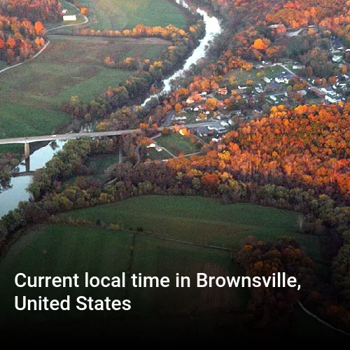 Current local time in Brownsville, United States