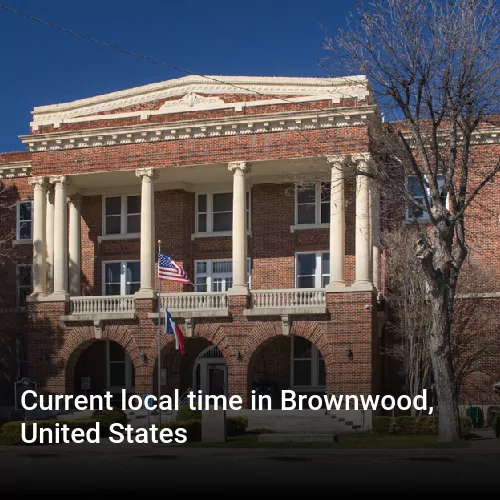 Current local time in Brownwood, United States