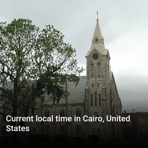Current local time in Cairo, United States