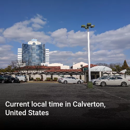 Current local time in Calverton, United States