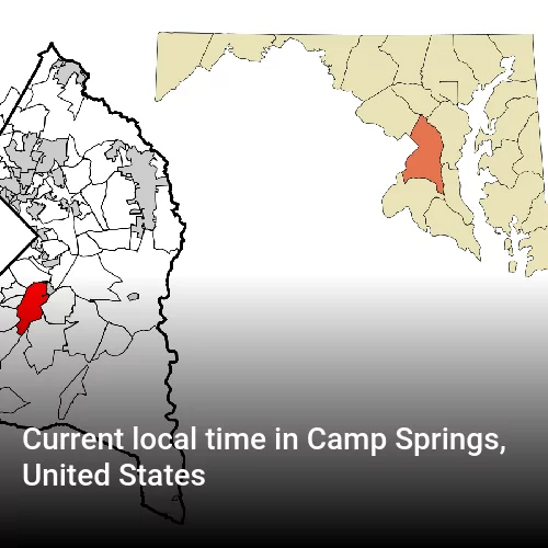 Current local time in Camp Springs, United States