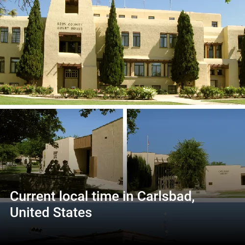 Current local time in Carlsbad, United States