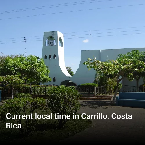 Current local time in Carrillo, Costa Rica