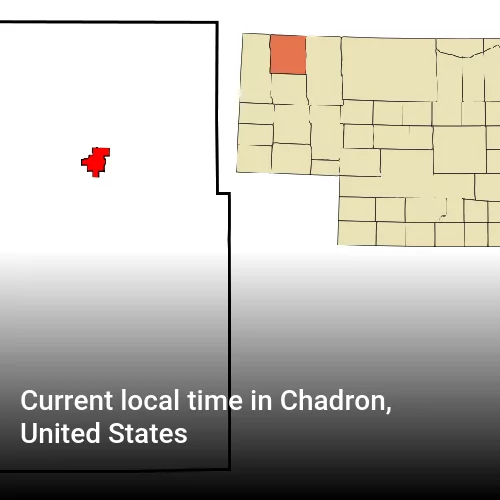 Current local time in Chadron, United States