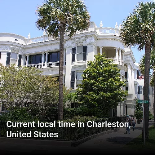 Current local time in Charleston, United States