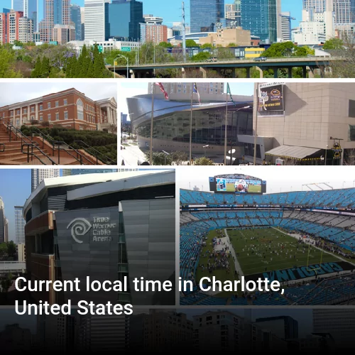 Current local time in Charlotte, United States