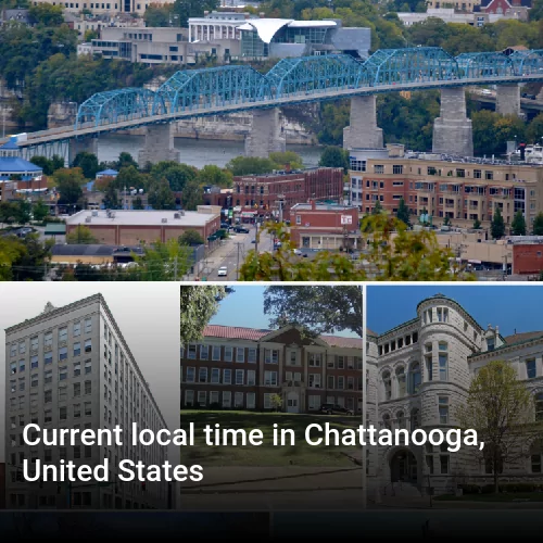 Current local time in Chattanooga, United States