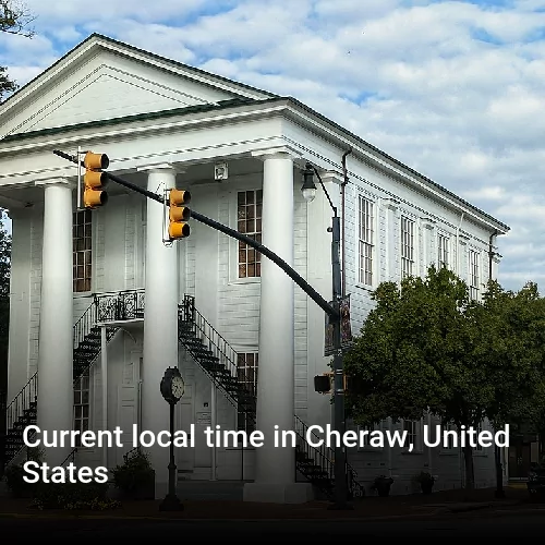 Current local time in Cheraw, United States