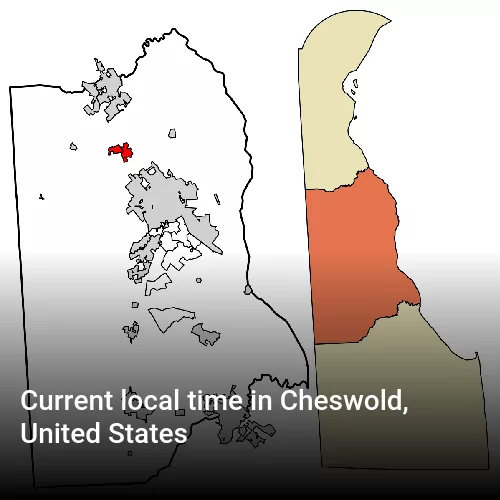 Current local time in Cheswold, United States