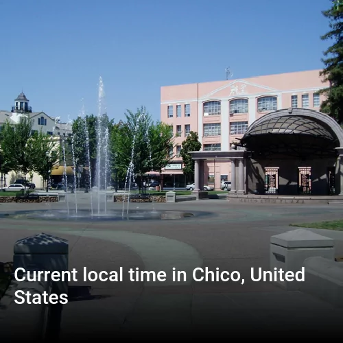 Current local time in Chico, United States