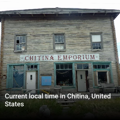 Current local time in Chitina, United States